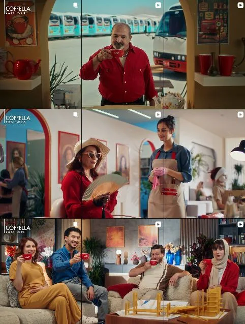 Four TV commercials
