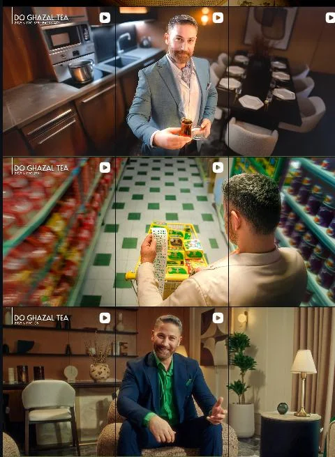 Four TV commercials